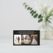 Photography Studio Photographer Business Card Visitekaartje (Staand voorkant)