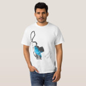 Photography T-Shirt w\ retro photo camera design (Voorkant volledig)
