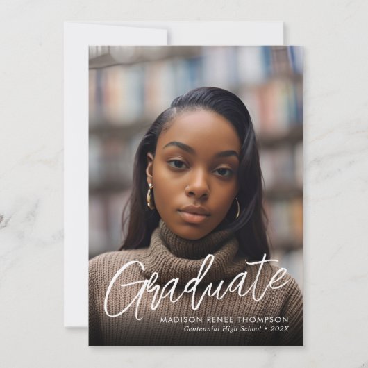 Photoleap Afstuderen Aankondiging (Voorkant)