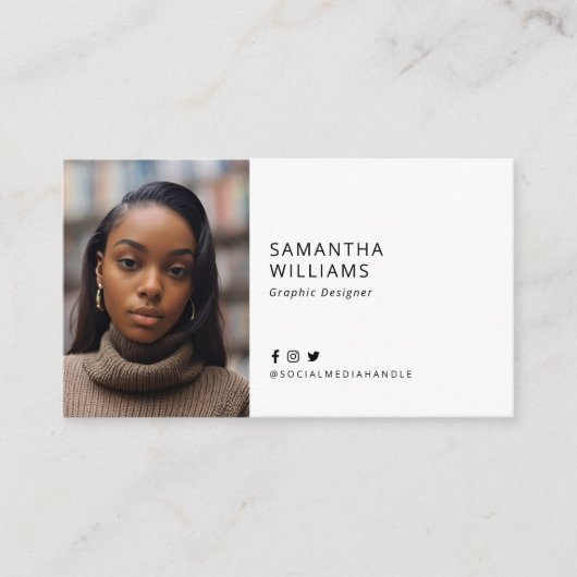 Photoleap Visitekaartje (Voorkant)