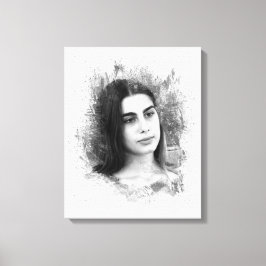 Photomontage- | Zazzle_Growshop. Canvas Afdruk