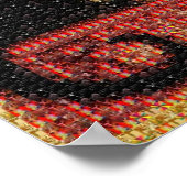 photomosaic-Tournée du Chat Noir Poster (Hoek)