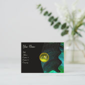 PHOTON GOLVEN GEM monogram levendig Visitekaartje (Staand voorkant)