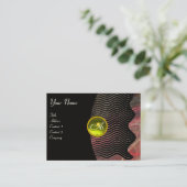 PHOTON GOLVEN GEM monogram levendig Visitekaartje (Staand voorkant)