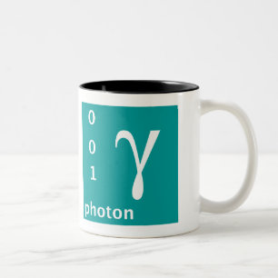 Photon (linkshandig) tweekleurige koffiemok