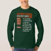 Photonics Engineering Hourly Rate Funny Photonics T-shirt (Voorkant)