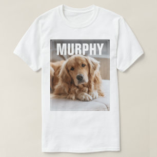 PhotoPop Aangepaste Huisdierfoto T-shirt