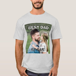 PhotoPop Beste Papa Door Par Aangepast Jaar Foto T T-shirt