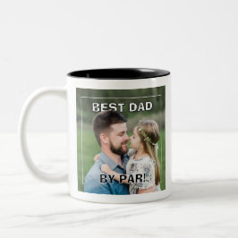 PhotoPop Beste Papa Door Par Aangepast Jaar Foto T Tweekleurige Koffiemok