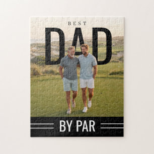 PhotoPop Beste Papa Par Door Aangepaste Foto Legpuzzel