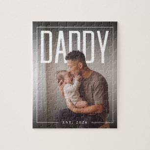 PhotoPop Daddy Est Aangepast Jaar Foto Legpuzzel