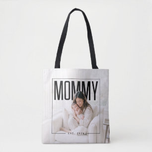 PhotoPop Moeder Aangepaste Foto Tote Bag