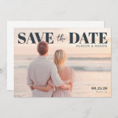 PhotoPop Save the Date Elegant  (Voorkant / Achterkant)