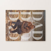 PhotoPop Vader Aangepaste Familiefoto Legpuzzel (Horizontaal)