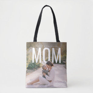PhotoPop Werelds Beste Moeder Aangepaste Foto Tote Bag