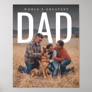PhotoPop Werelds Beste Papa Poster