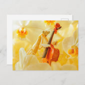 Photorealistic Praying Mantis Playing Cello Briefkaart (Voorkant / Achterkant)