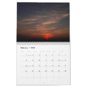 Photos of the Sky /Two Page MediumCalendar, White Kalender (Feb 2026)