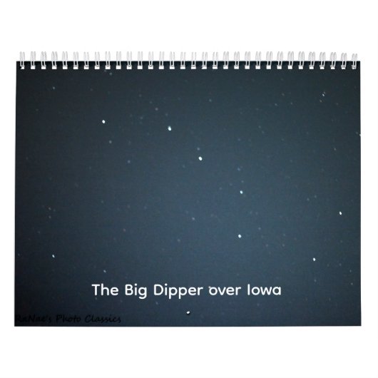 Photos of the Sky /Two Page MediumCalendar, White Kalender (Hoes)