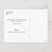 Photos We've Moved New Home Script Address Change Feestdagenkaart (Achterkant)