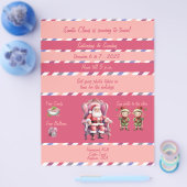 Photos With Santa In the Mall Flyer (Enkel)