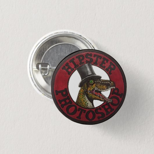 Photoshop-Logo Ronde Button 3,2 Cm (Voorkant /achterkant)