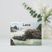 Phou Asa Laos Briefkaart (Staand voorkant)