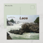Phou Asa Laos Briefkaart (Voorkant / Achterkant)