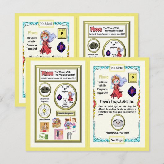 Phova - Phosphorus Trading Kaart (Voorkant / Achterkant)