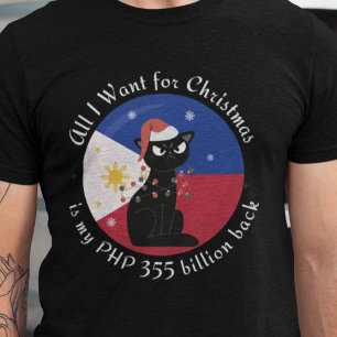PHP 355 miljard kerst T-shirt Filipijnen Corruptie