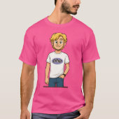 PHP Disney Cartoon Programmer Tee T-shirt (Voorkant)