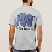 PHP GEEK SHIRT (Achterkant)