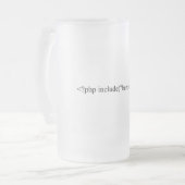 <?php include("beer.cold"); ?> matglas bierpul (Voorkant links)