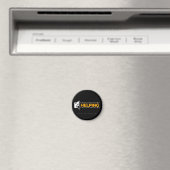 'PHP'-Logo | cirkelmagneet Magneet (Insitu (Vaatwasser))