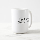 PHP programmeur koffiemok (Voorkant rechts)