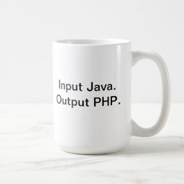 PHP programmeur koffiemok