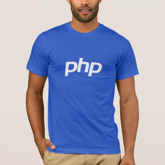 PHP T-Shirt (blauw)