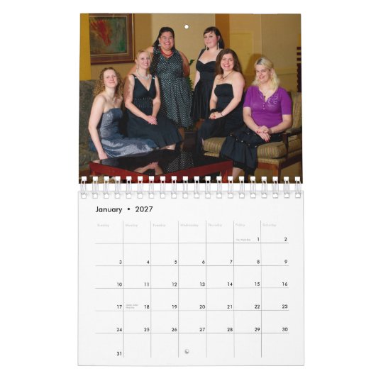 PHP Women 2010 (klein) Kalender (Jan 2027)