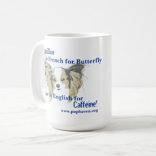 PHR Caffeine Mok (Voorkant links)