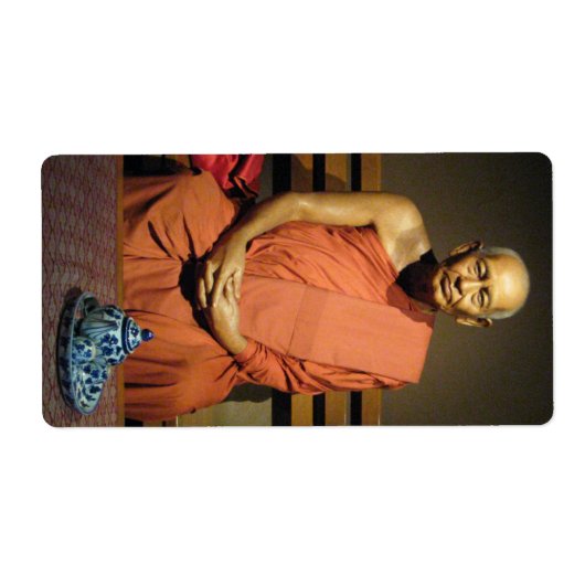 Phra Dhammayanmuni ... Boeddhistische monnik Etiket (Voorkant)