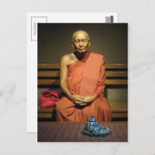 Phra Dhammayanmuni ... Buddhist Monk Briefkaart (Voorkant / Achterkant)