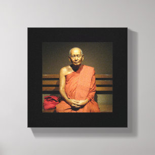 Phra Dhammayanmuni ... Buddhist Monk Canvas Afdruk