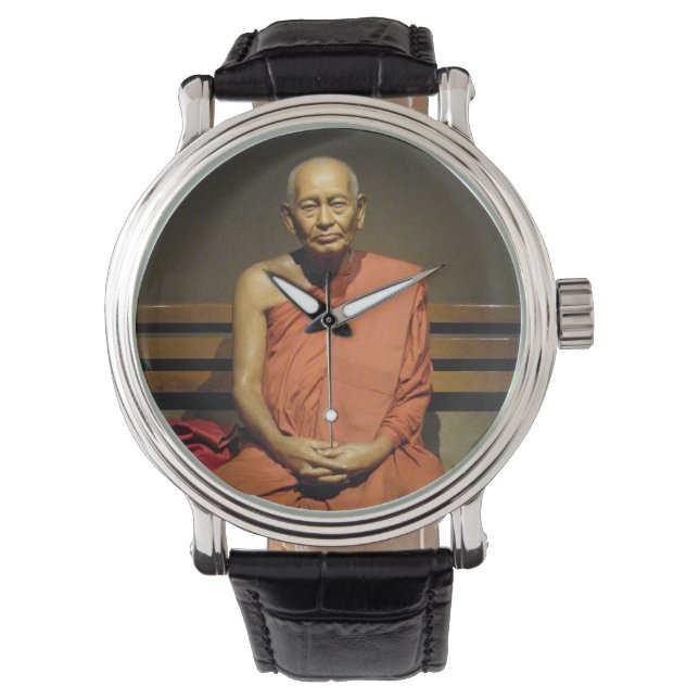 Phra Dhammayanmuni ... Buddhist Monk Horloge (Voorkant)