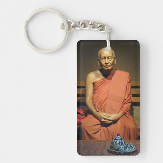 Phra Dhammayanmuni ... Buddhist Monk Sleutelhanger (Voorkant)