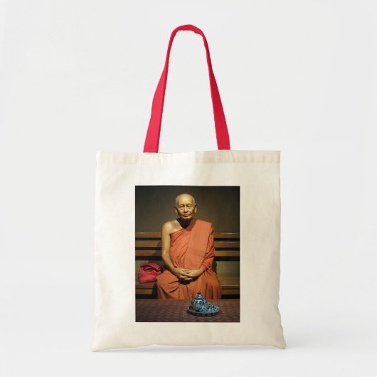 Phra Dhammayanmuni ... Buddhist Monk Tote Bag (Voorkant)