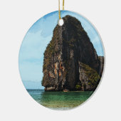 Phra-Nang Krabi Thailand Keramisch Ornament (Links)