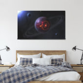 Phraxis Canvas Afdruk (Insitu (Slaapkamer))