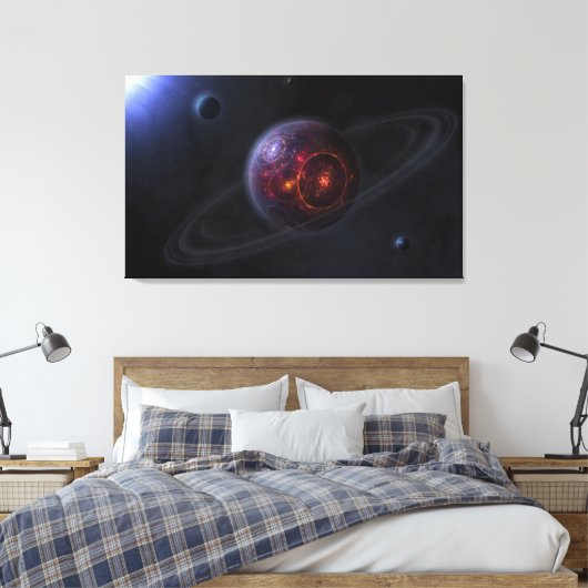 Phraxis Canvas Afdruk (Insitu (Slaapkamer))