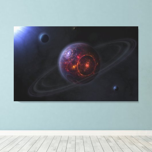 Phraxis Canvas Afdruk (Insitu (Houten vloer))