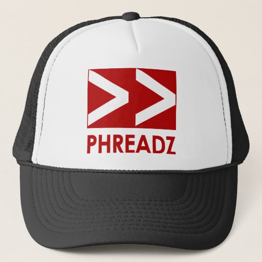 Phreadz Trucker Hat Pet (Voorkant)